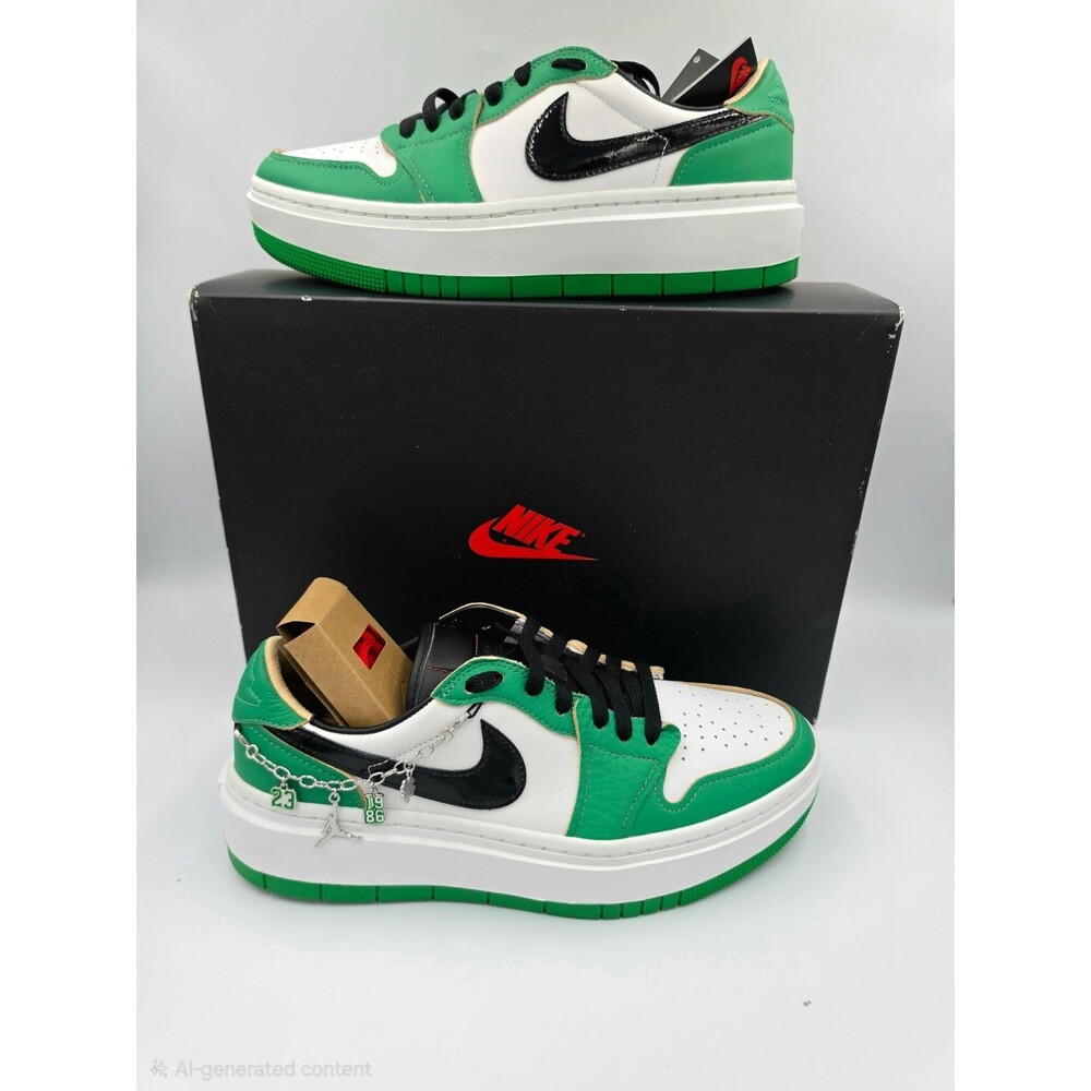 Nike Air Jordan 1 Elevate Low SE Lucky Green DQ8394-301 Women's 6 Men's 4.5
